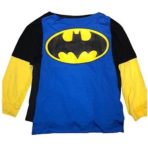 PICK 🔴 5/$25 SALE 🔴 Batman Cape Graphic Logo Tee
